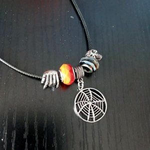 Buy1Get1  - Red Theme Halloween Necklace